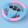 Simulace svítící hračky na volantu pro kojence Dětská hračka Děti v raném vzdělávání Kopiloti Kočárek Volant Vokální hračky