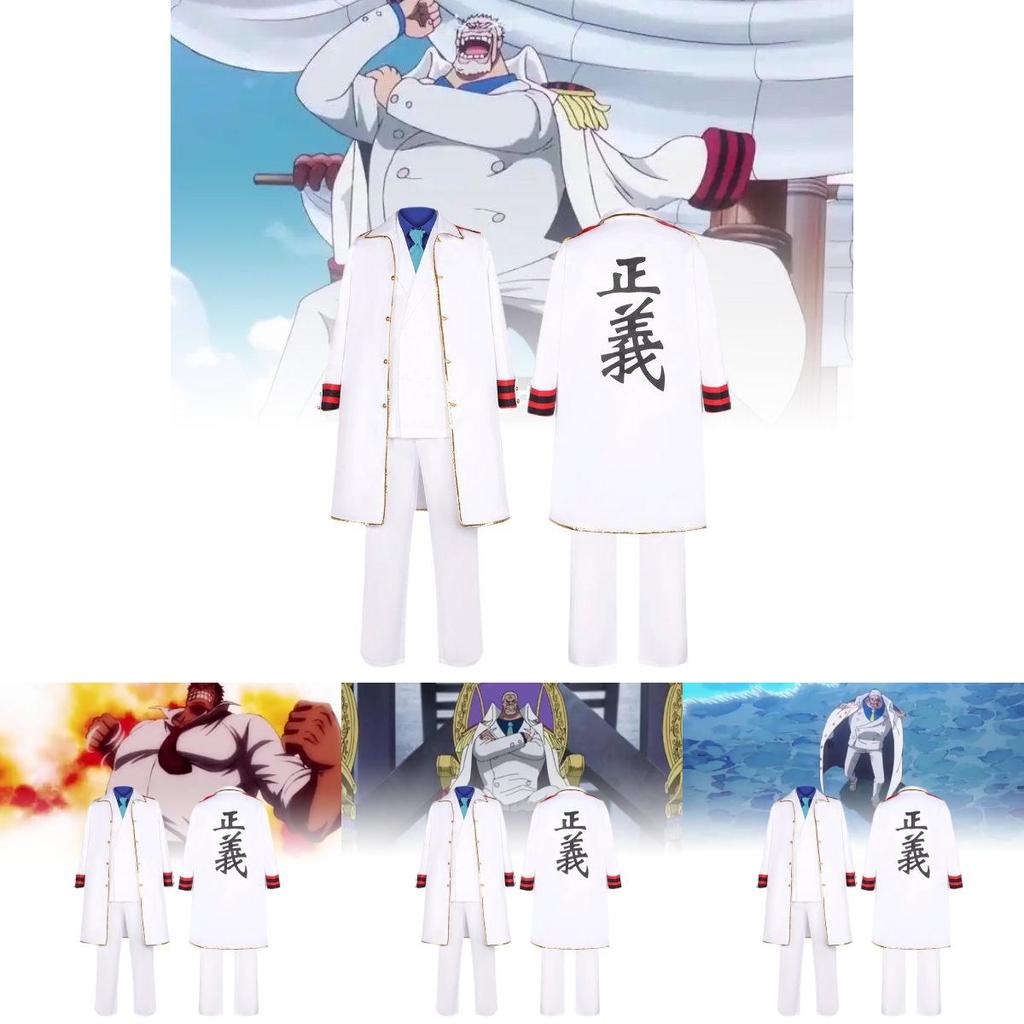 Trendiges und vielseitiges Piratenkönig-Admiral-Karp-Cosplay-Kostüm aus weichem Polyestergewebe, perfekt für Themenveranstaltungen und Aufführungen.