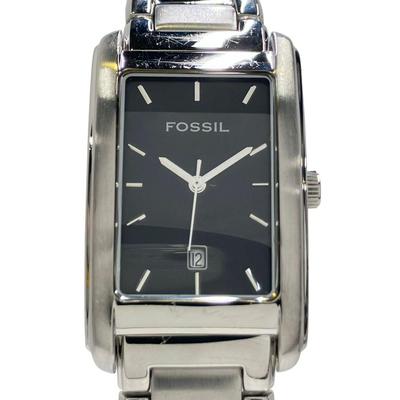 Used Fossil Watch FS-2965 Quartz Black Men's FOSSIL