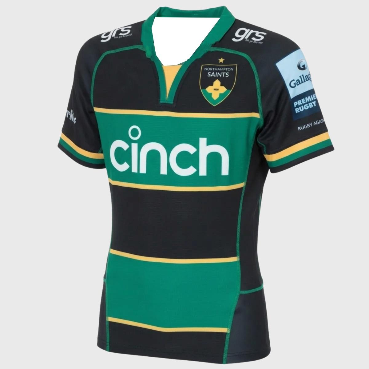 Новая домашняя футболка Northampton Saints Premiership Rugby 2026 Мужская Y2K Футболка Оверсайз Подходит для Повседневной Носки и Тренировок S