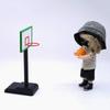 1/12 Doll Basketball Hoop Scene Model Mini Ping Pong Table Funny Doll House Sport Equipment  Gift