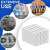 10pcs 20x10x4mm Square Magnets – Heavy-Duty for Storage, Halloween & Christmas Decor