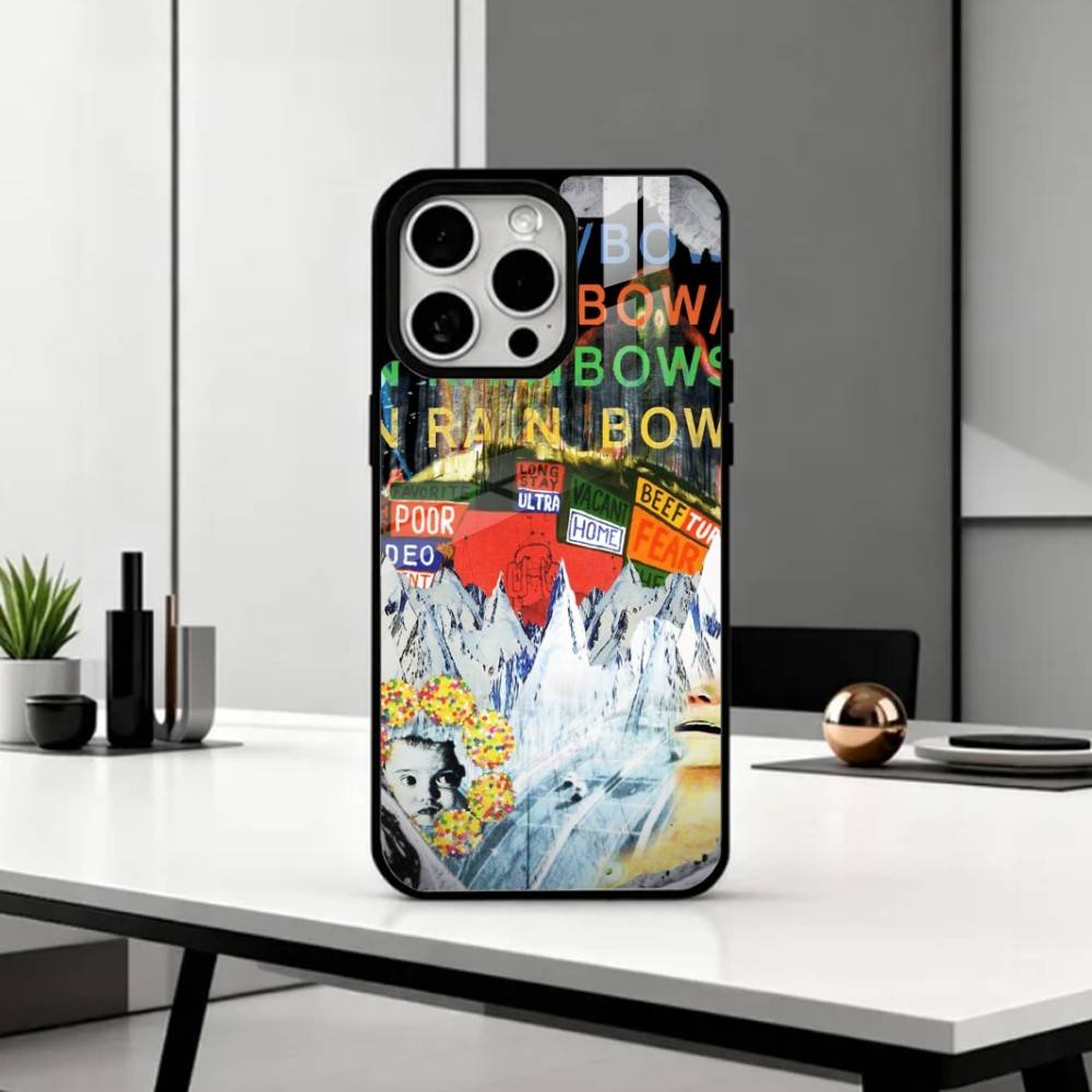 R-Radiohead In Rainbows Phone Case For iPhone17,16,15,14,13,12,11 Plus,Pro Max Magnetic For Magsafe Wireless Charging