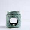 Black Ceramic Aroma Burner for Essential Oils and Candles
