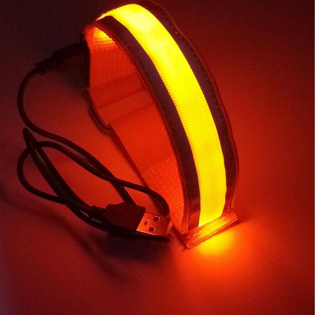 LED Night Running Fluorescent Armband and Ankle Band