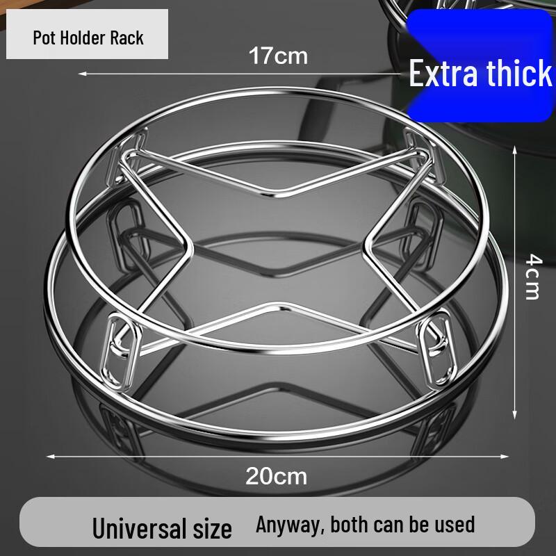 Miling Stainless Steel Multi-Purpose Pot & Steamer Rack