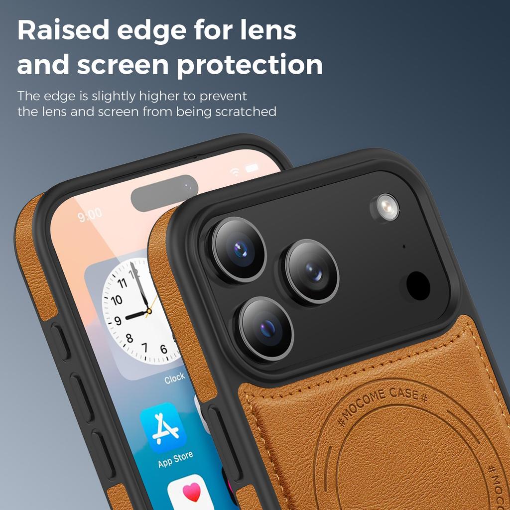 Magnetic Luxury Wallet Leather Case For iPhone 17 Pro Max 16 Plus 15 14 13 For Magsafe Shockproof Slim Wireless Charging Cover