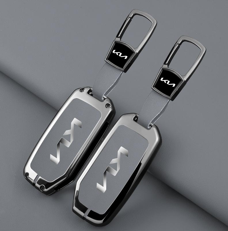 ABCDGA1 Zinc Alloy Car Key Case Cover Shell Bag For KIA Sportage R GT Stinger Sorento Ceed Cerato Forte Niro Soul Telluride Accessories