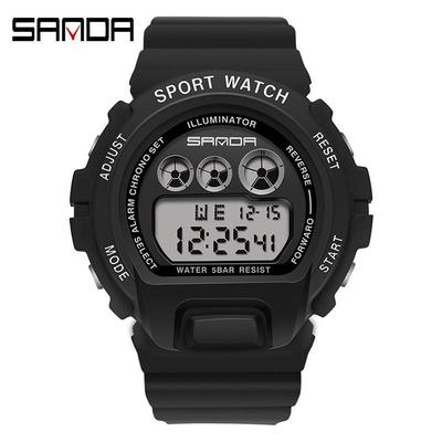 Sanda Waterproof Multifunctional Student Sports Watch - TikTok Trend