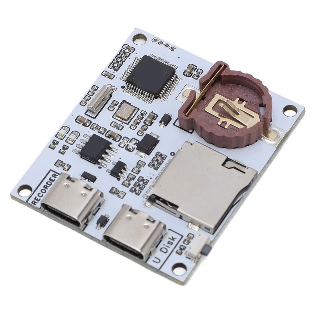 USB Serial Port Recorder Module, USB to Memory Card Timestamp TXT File Archive, Serial Data Logger Module with Dual LED Indicator