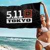 Tactical Logo 5 Anime Beach Swimming Towel Soft Absorbent Washcloth Children's Gifts For Kids Travel Camping Gym