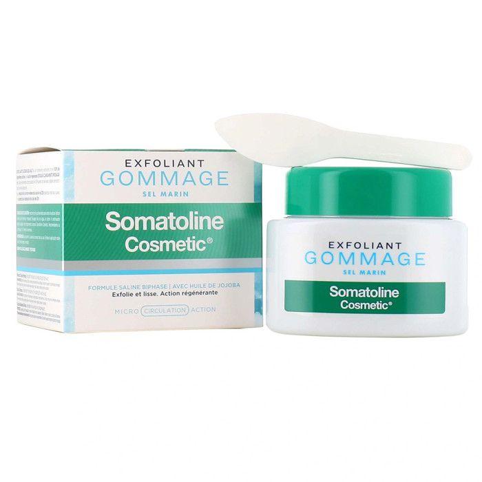 Gommage corps - Somatoline - Exfoliant Sel Marin - 350g - Convient à tous types de peau - Gel réducteur