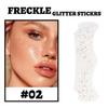 Freckles Face Stickers Diamond Waterproof  Stickers Environmentally Friendly Face Stickers Eyebrow Stickers Face Masquerade Face