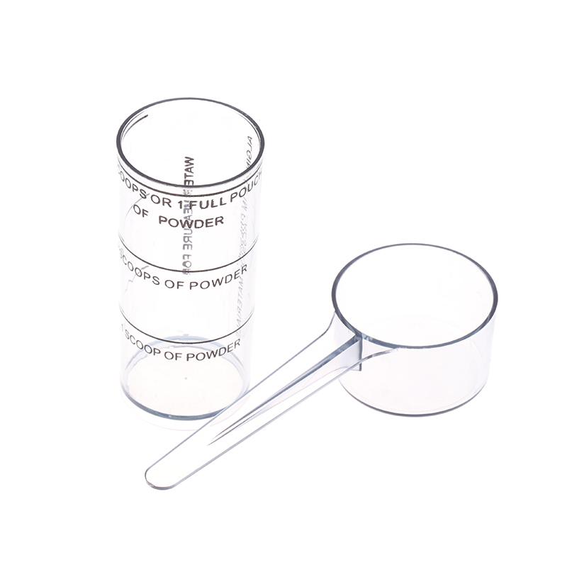 Plastic Dental Alginate Measuring Spoon Liquid Oral Impression Material Mixing Cup Scoop for Dental Lab Powder Surveying Tool