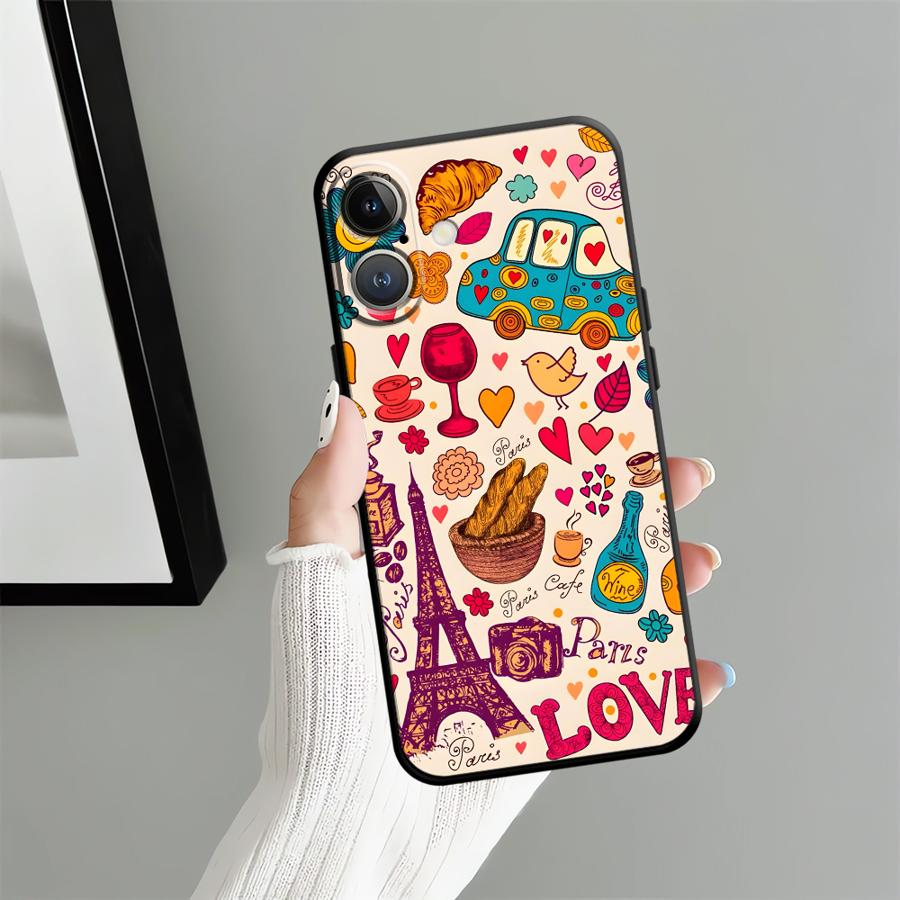 

Funda Phone Cover Case for Apple iPhone 17 Pro Max 11 13 17e 14 15 Pro 7 8 XR XS MAX 12 Air 16 Retro Pattern iPhone 14