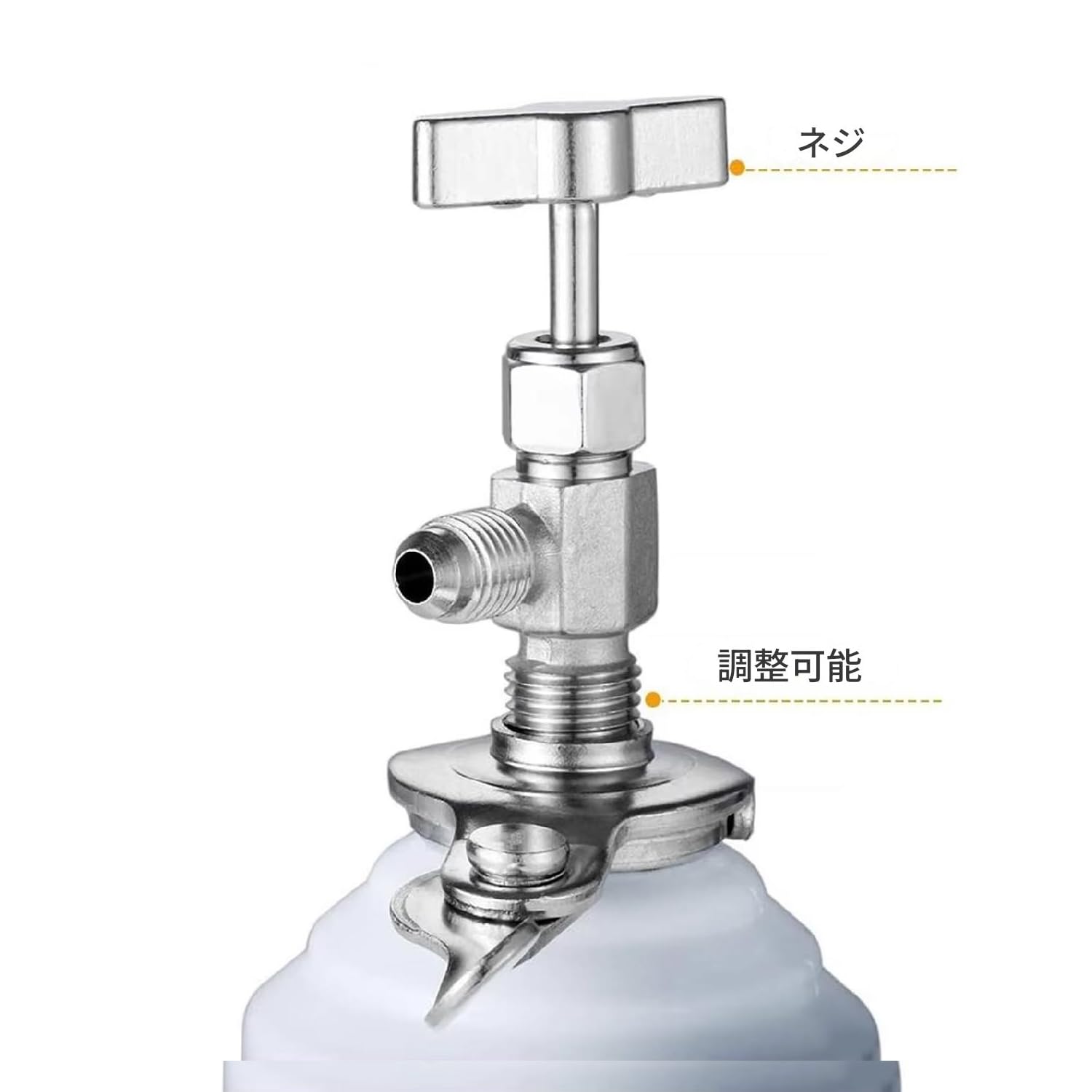 

zmart R12 R134a Service Valve Air Conditioner Gas Charge Refill 65mm x 75mm x 38mm