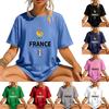 Men's Fashion Casual Printed T-shirt Crewneck Pullover Short Sleeve Top