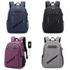 Stylish 15.6 Inch Laptop Backpack In Premium Polyester With Usb Charging Feature