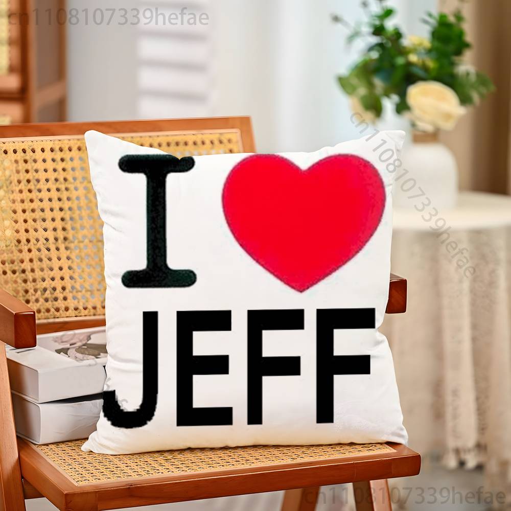 Creepy Urban Killer Jeff Pillow Case Plush Pillow Cases Home Decoration Pillow Cover for Sofa Bed Chair Living Room