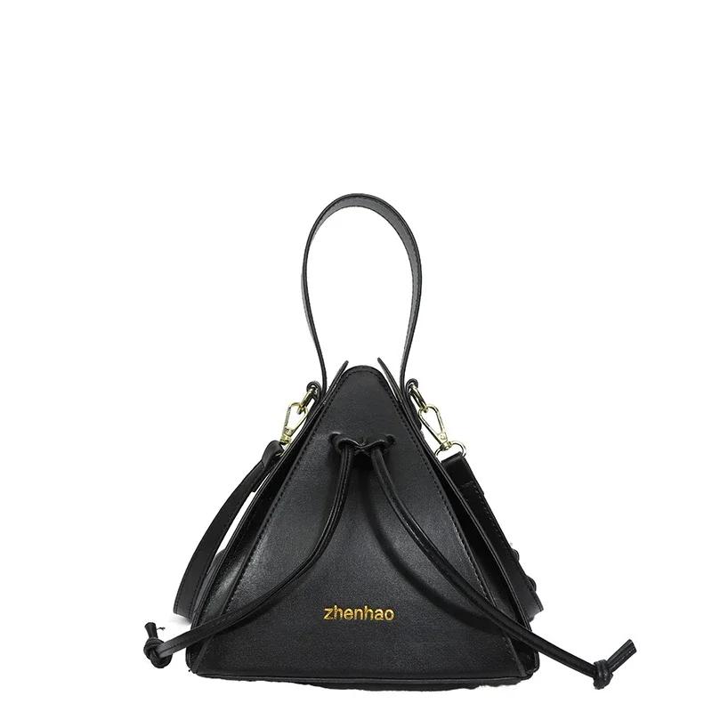 Luxury niche high-class exquisite small female bag new silver zongzi portable messenger Paket