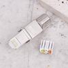 1Pc Rj45 Cat7 Connectors Tool-Free Reusable Shielded Ethernet Termination Field Modular Plugs 2000Mhz 40Gbps Lan Cable 22-26Awg