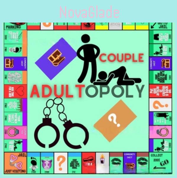 Romantic Adult Couple Night Board For Fun Date Night Experience