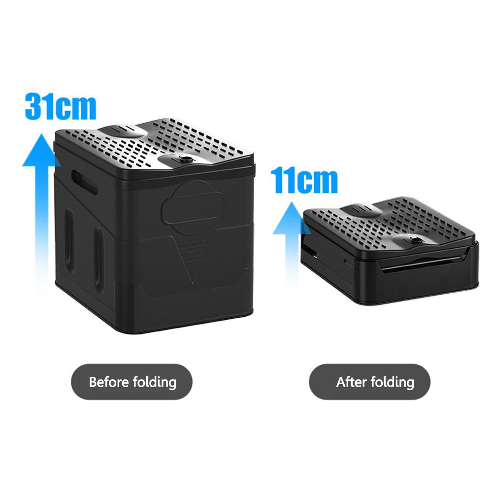 Portable Toilet Foldable Toilet with Lid, Camping Toilet  Car Toilet Outdoor Hiking, Beach, Boating Travel Toilet, and Emergency