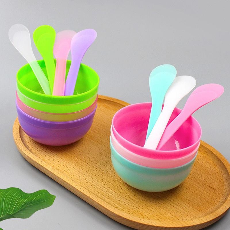 Beauty Face Mask Tool Set Mask Bowl Mixing Spoon Makeup Bowl Skincare DIY Mixing Tools Kit