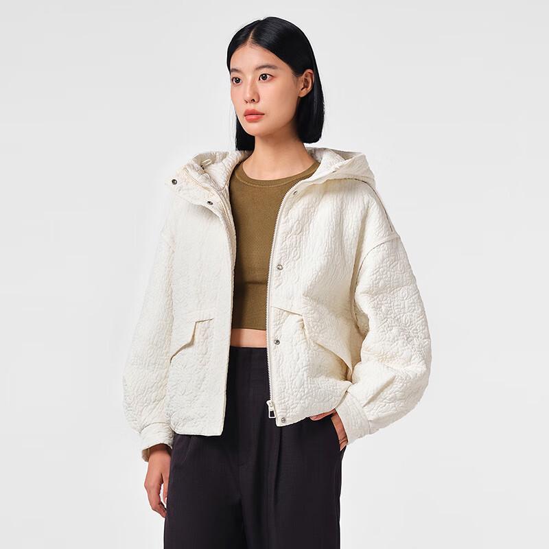 Tanboer Women's Lightweight Hooded Goose Down Oversized Jacket TB233328