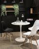 ROUND WHITE TABLE Skinny for the Dining Room MODERN