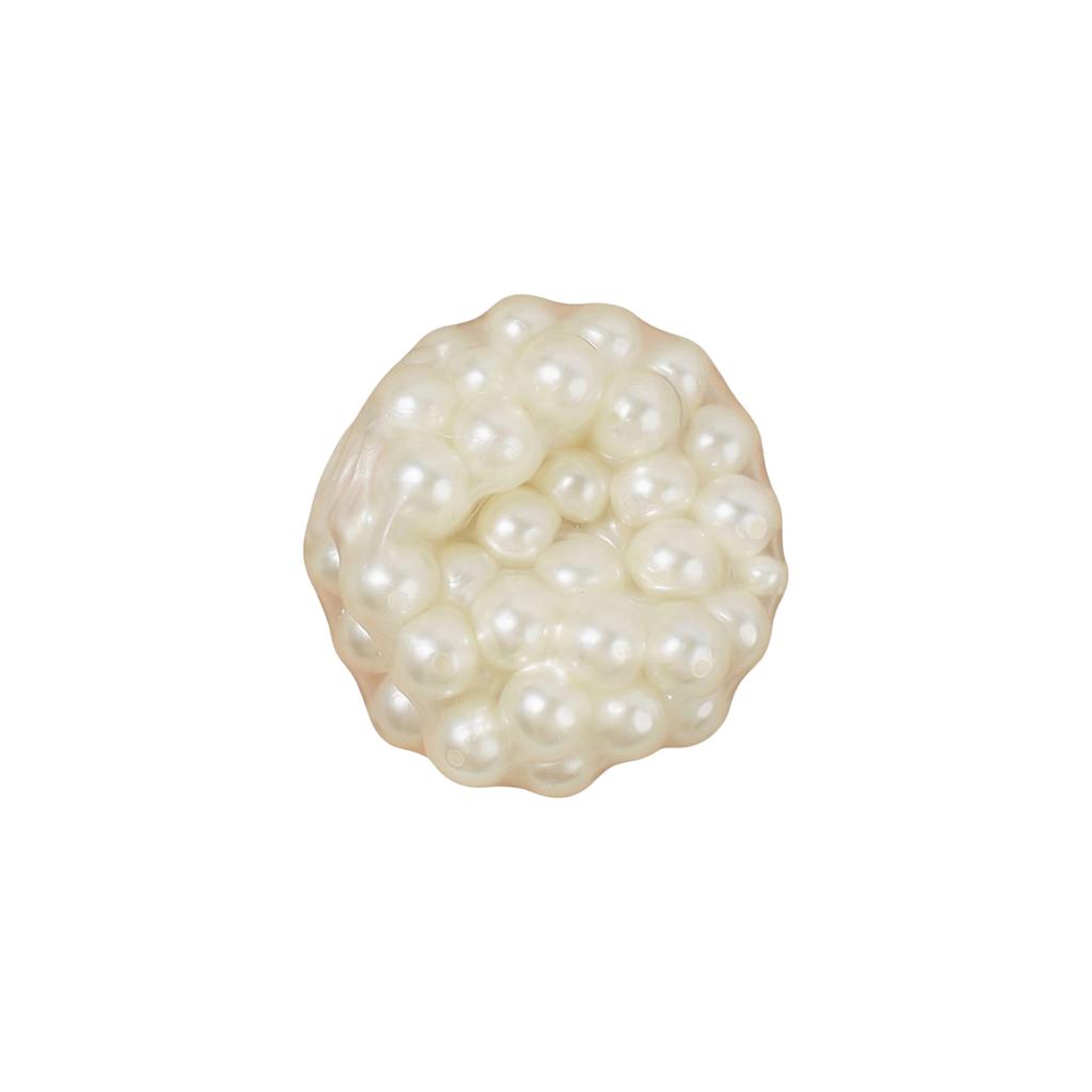 Novelty Pearl-Inspired Squeeze Ball Stress Relief Toy for Adults and Kids Soft Sensory Decompression Ball 4cm 6cm 10cm Size Options