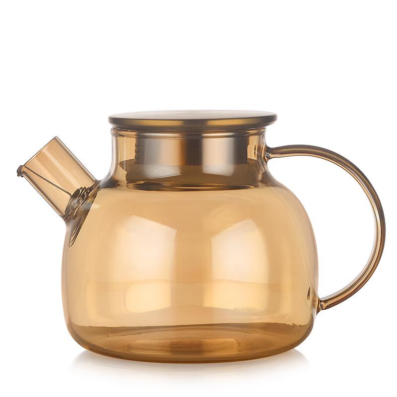 Shangqi Nordic Amber Borosilicate Glass Pitcher