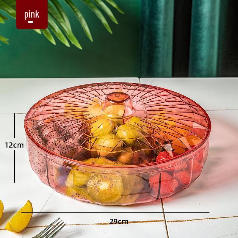 

ZISIZ Fruit and Snack Storage Tray Set