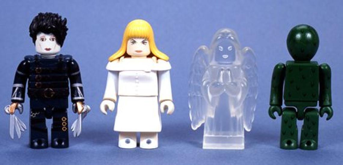 

KUBRICK Edward Scissorhands painted action figure ABS&PVC