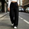 Women's Casual Straight Leg Trendy Pants for Work, Weekend and Lounging