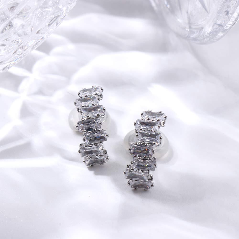 Knorpelclip Ohrklemme Zirkon Clip Ohrringe Ohrknochenclip Zirkon Ohrclip Koreanische Ohrringe