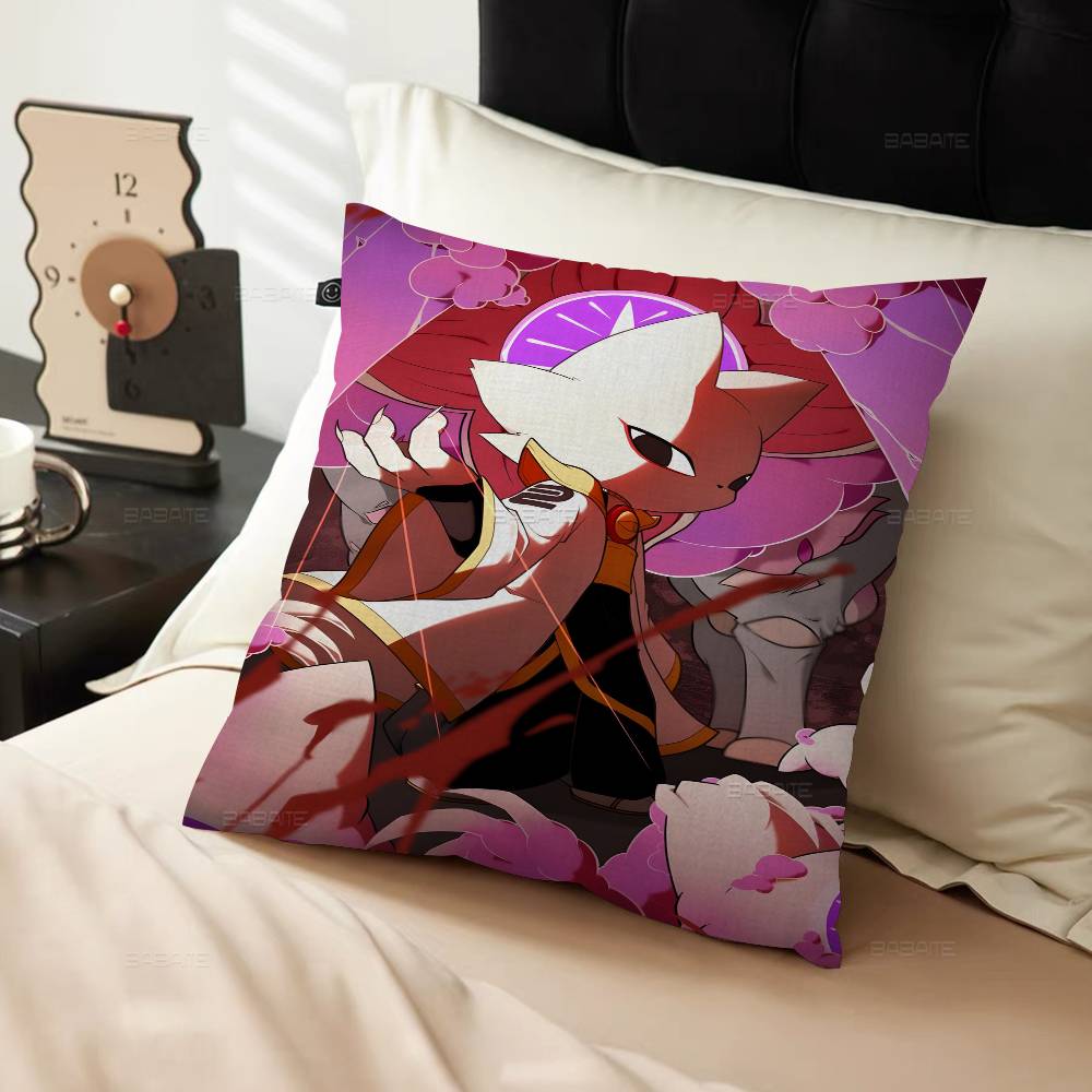 Game Nine Sols Cushion Cover Polyester Sofa Cushions Decorative Throw Pillows Home Decoration Pillowcover