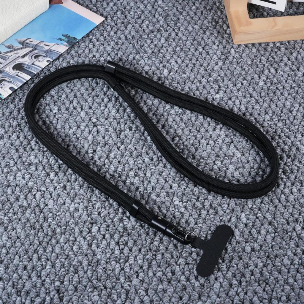 Adjustable Unisex Crossbody Phone Lanyard with Rotating Clip and Anti-Lost Wrist Strap