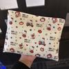 Kawaii Sanrio Hello Kitty Large Capacity Women'S Cosmetic Bags Cute Kt Cat Storage Bag With Zipper Female Travel Clutch Bag