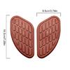 Easy to Install Motorcycle Tanks  Pad with Wear Resistant Rubber Motorcycle Knee Grip Tanks  Pads Motorcycle Accessories