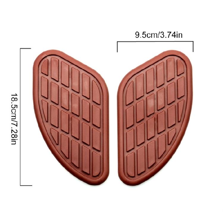 Easy to Install Motorcycle Tanks  Pad with Wear Resistant Rubber Motorcycle Knee Grip Tanks  Pads Motorcycle Accessories