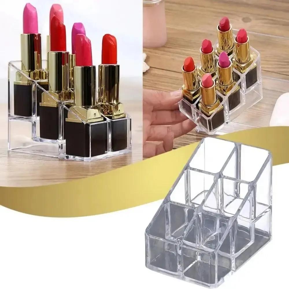 24 Grid Lipstick Holder Acrylic Display Rack Cosmetics Storage Box Can Store And Sort Lipstick Nail Polish And Jewelry