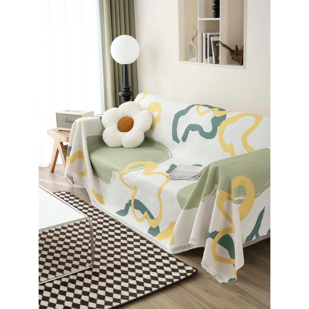Sofa Towel Sofa Dust-Proof Full Covered One-Piece Four Seasons Universal Rental House Sofa Cushion Cover All-Inclusive Universal Non-Slip