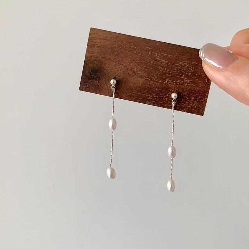 

Элегантные маленькие серьги с кисточками: Изысканный бисер Миюки, свежий дизайн для женщин