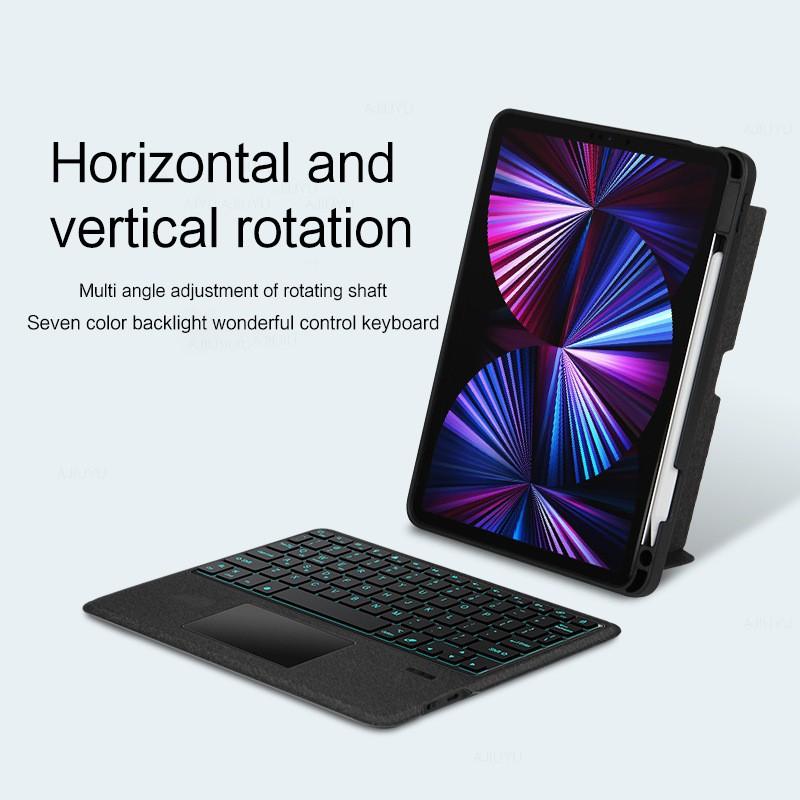 IPad 10.5 Pro 11 Air Magic Keyboard Case Magnetic Split Trackpad Backlit Cover Stand Protector