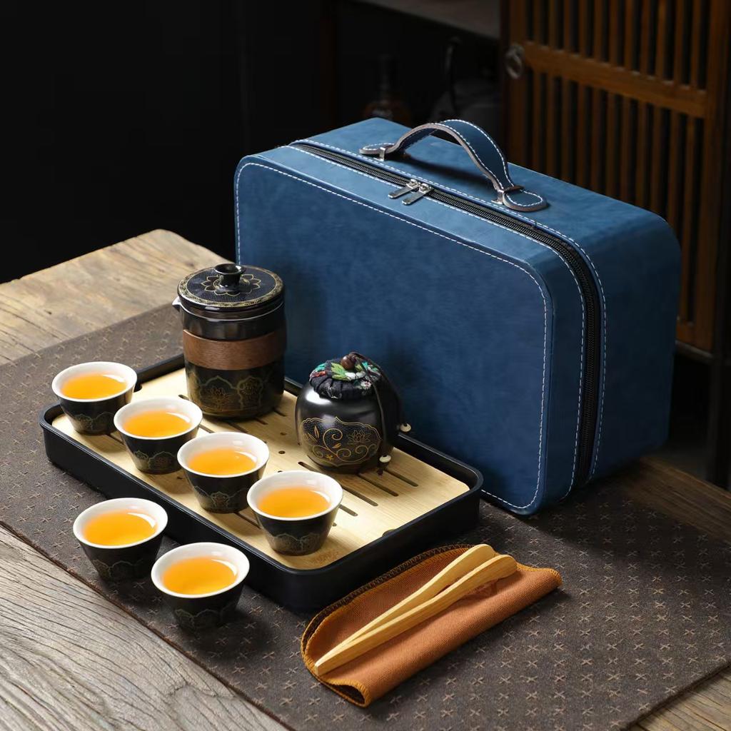 Portable Travel Tea Set Household Simple Company Opening Gifts Business Event Souvenirs