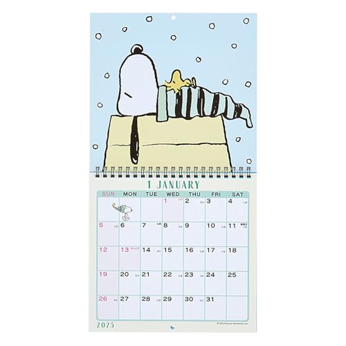 Sanrio Wandkalender M 2025 Snoopy Wandbehang 452734