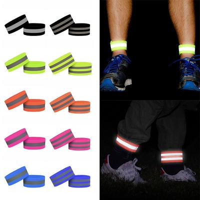 Elastic LED Reflector Armband Glow Warning Armband Cartoon Reflective Band Strap Night Walking