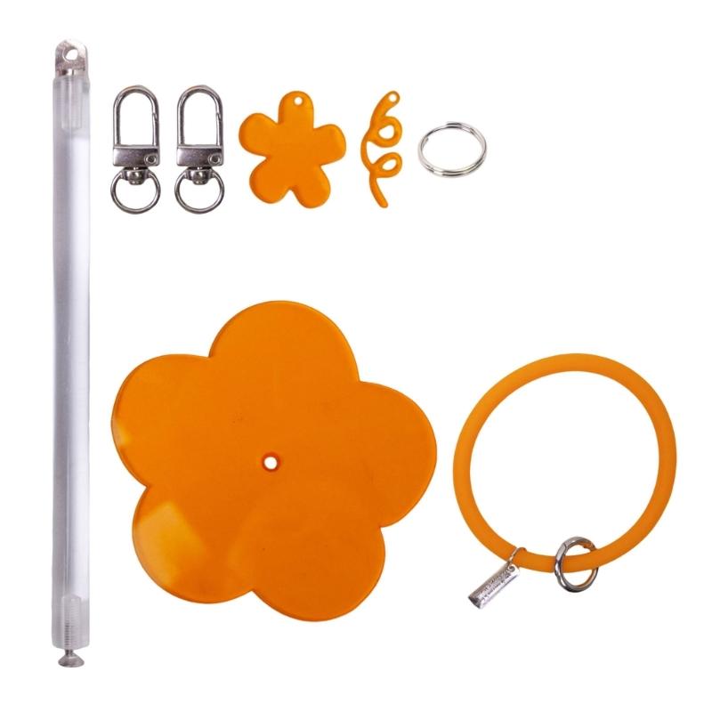 Handgelenk-Garnspender Acryl Tragbarer Handgelenk-Garnhalter mit Silikon-Handgelenkband zum Stricken Häkeln Basteln