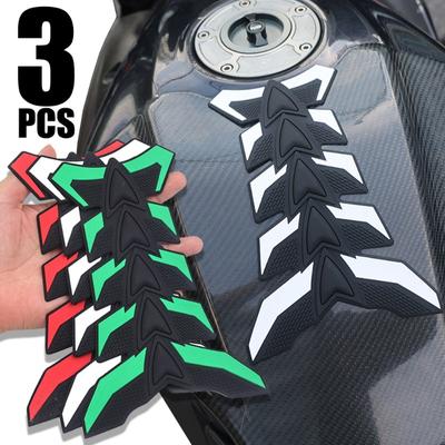 Naklejka na zbiornik paliwa motocykla w kształcie ości ryby Naklejki na zbiornik oleju motocyklowego 3D Gumowe naklejki w kształcie ości ryby Akcesoria do modyfikacji zewnętrznych motocykli